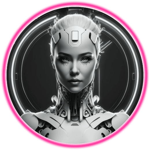 Beauty Marketing AI robotic brand character